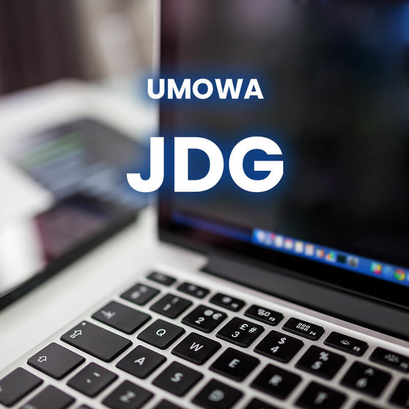 Gotowa Umowa dla Biur Rachunkowych o prowadzenie JDG